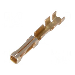 "Pin mamă aurit 26AWG÷22AWG AMPMODU MOD II crimpat pe cablu - Conector de Înaltă Calitate pentru Aplicații Electrice" | Electronic-mag.ro | Componente Electronice