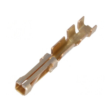 "Pin mamă aurit 26AWG÷22AWG AMPMODU MOD II crimpat pe cablu - Conector de Înaltă Calitate pentru Aplicații Electrice" | Electronic-mag.ro | Componente Electronice