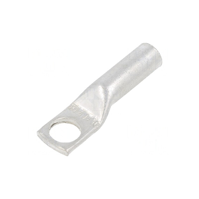 Vârf inelar tubular M8 16mm² crimpat pe cablu drept, neizolat - Conector electric profesional | Electronic-mag.ro | Componente Electronice Vârf inelar tubular M8 16mm² crimpat pe cablu drept, neizolat - Conector electric profesional | Electronic-mag.ro | Componente Electronice