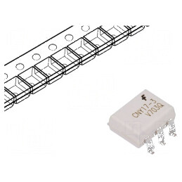 Optocuplor SMD CNY17 - 1 Canal, 4.17kV, 6 Terminale Gull Wing, Tranzistori | Electronic-mag.ro | Componente Electronice