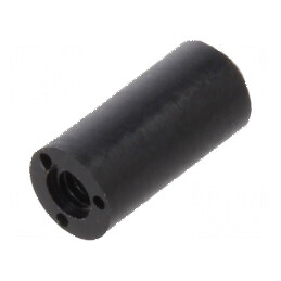 Manșon distanțier cilindric din poliamidă M2 - Lungime 8mm, Diametru exterior 4mm | Electronic-mag.ro | Componente Electronice