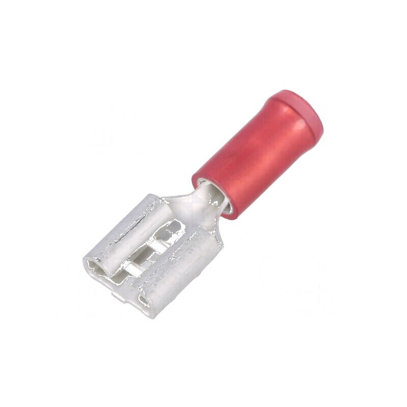 Terminal plat 6,3mm 0,8mm mamă pentru cablu 0,3-1,5mm² - crimpat | Electronic-mag.ro | Componente Electronice Terminal plat 6,3mm 0,8mm mamă pentru cablu 0,3-1,5mm² - crimpat | Electronic-mag.ro | Componente Electronice