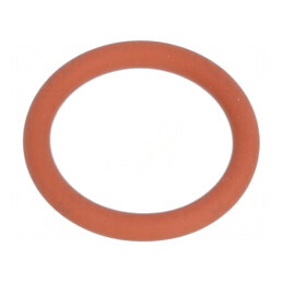 Garnitură O-ring VMQ 2mm Grosime, 22mm Diametru Interior, NPT3/4 - Roșie | Electronic-mag.ro | Componente Electronice