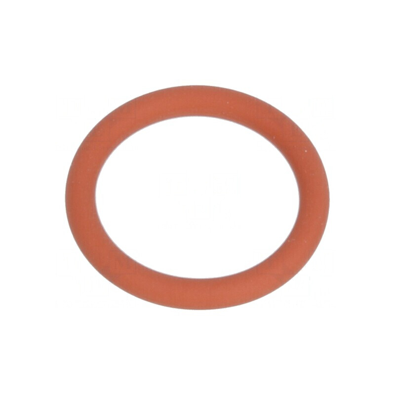 Garnitură O-ring VMQ 2mm Grosime, 22mm Diametru Interior, NPT3/4 - Roșie | Electronic-mag.ro | Componente Electronice