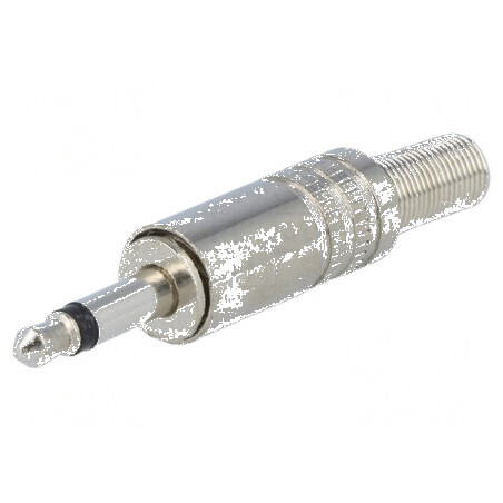Conector Jack 3,5mm Mufă Tată Mono Piste 2 Drept pentru Cablu | Electronic-mag.ro | Componente Electronice