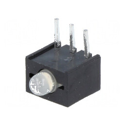 LED Bicolor 3mm cu Carcasă - 1 Diode Roșie/Verde, 20mA, Unghi de Emisie 60° | Electronic-mag.ro | Componente Electronice