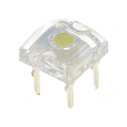 LED Super Flux Alb Rece 7,62x7,62mm 7500-9000mcd 140° 30mA - Iluminare Eficientă | Electronic-mag.ro | Componente Electronice