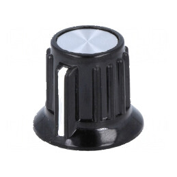 Buton Rotativ cu Indicator Ø6,35mm, Dimensiuni Ø20x17mm, Ax Fină | Electronic-mag.ro | Componente Electronice