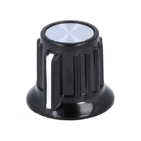 Buton Rotativ cu Indicator Ø6,35mm, Dimensiuni Ø20x17mm, Ax Fină | Electronic-mag.ro | Componente Electronice
