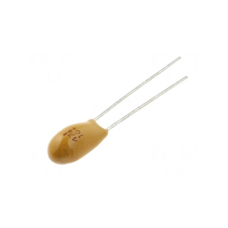 Condensator Tantal 47uF 16VDC THT ±20% Temperaturi -55 până la 85°C 2,54mm | Electronic-mag.ro | Componente Electronice Condensator Tantal 47uF 16VDC THT ±20% Temperaturi -55 până la 85°C 2,54mm | Electronic-mag.ro | Componente Electronice