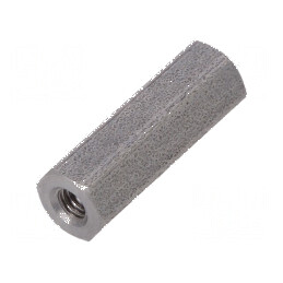 Piuliță Distanțieră Filetată M2.5 Hexagonală, 15mm - Accesorii pentru Montaj și Asamblare | Electronic-mag.ro | Componente Electronice