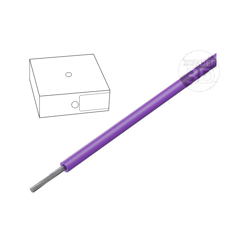 Cablu ÖLFLEX® WIRE MS1 0,75 mm² 20 AWG PVC Violet - Cablu Electric Profesional | Electronic-mag.ro | Componente Electronice