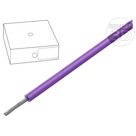 Cablu ÖLFLEX® WIRE MS1 0,75 mm² 20 AWG PVC Violet - Cablu Electric Profesional | Electronic-mag.ro | Componente Electronice