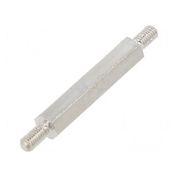 Piuliță Distanțieră Filetată M3 Hexagonală 25mm - Accesorii pentru Conexiuni Metalice | Electronic-mag.ro | Componente Electronice