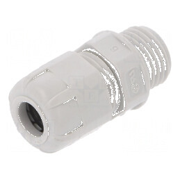 Garnitură de etanșare PG7 IP68 din poliamidă gri deschis UL94V-2 pentru protecție la apă și praf | Electronic-mag.ro | Componente Electronice