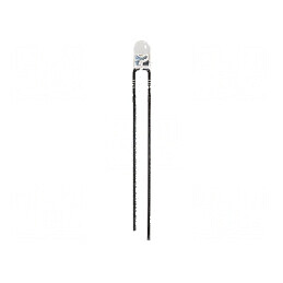 LED 3mm Roșie/Verde 45° cu Parte Frontală Convexă - Nr. Termic: 3 | Electronic-mag.ro | Componente Electronice