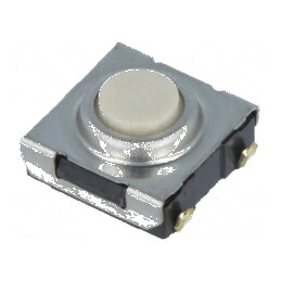 Microîntrerupător TACT SPST-NO 0,05A/24VDC SMT - Pozitie 2, Fara Contact | Electronic-mag.ro | Componente Electronice
