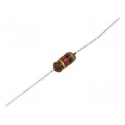 Inductor Ferită THT 1mH 200mA 3,8Ω Ø5,2x12mm ±20% 1,2MHz pentru Circuit Electronic | Electronic-mag.ro | Componente Electronice