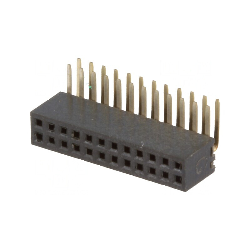 Conector şiruri pini soclu mamă 24 pini unghi 90° 1,27mm - Componentă electronică de înaltă calitate | Electronic-mag.ro | Componente Electronice Conector şiruri pini soclu mamă 24 pini unghi 90° 1,27mm - Componentă electronică de înaltă calitate | Electronic-mag.ro | Componente Electronice