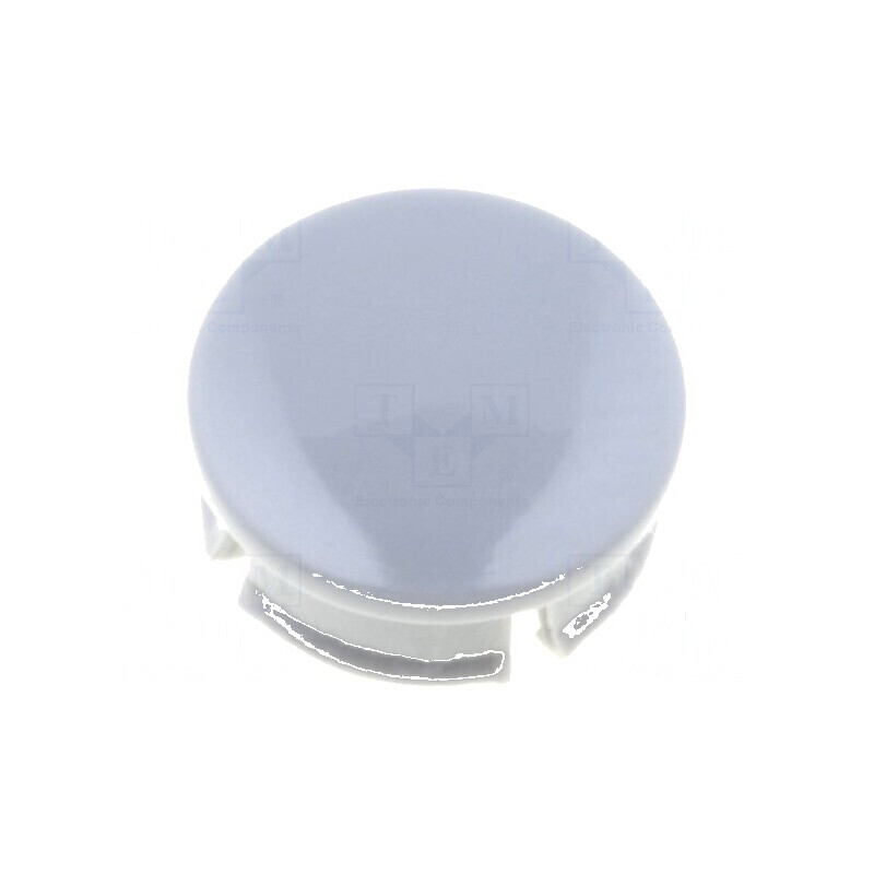 Capac Gri pentru Fixare prin Apăsare - Plastic Durable | Electronic-mag.ro | Componente Electronice