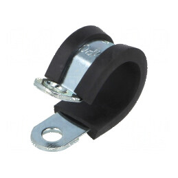 "Clipsuri Øbuclă din oţel cu protecţie EPDM - Dimensiuni 15mm x 12mm" | Electronic-mag.ro | Componente Electronice