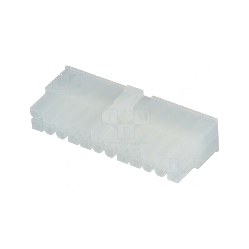 Conector cablu-cablu/PCB mufă mamă Mini-Fit Jr 4,2mm, 24 pini - Componente electrice de conectare | Electronic-mag.ro | Componente Electronice Conector cablu-cablu/PCB mufă mamă Mini-Fit Jr 4,2mm, 24 pini - Componente electrice de conectare | Electronic-mag.ro | Componente Electronice