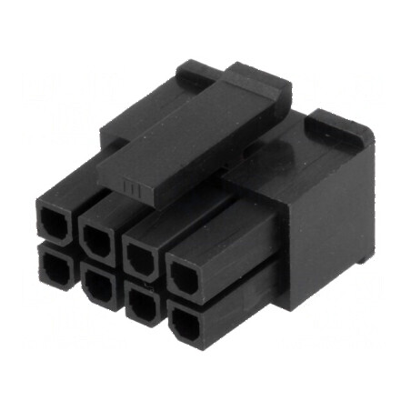 Conector cablu-placă mufă mamă MF30 3mm PIN 8 fără contacte - Componentă electronică de conectare | Electronic-mag.ro | Componente Electronice