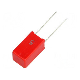 Condensator Poliester 1uF 63VAC 100VDC 5mm ±5% - Temperatura de Funcționare -55÷100°C | Electronic-mag.ro | Componente Electronice