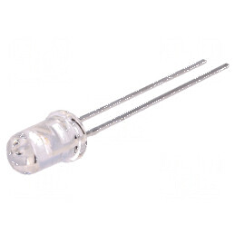 Emiţător IR 5mm 860-895nm, 875nm Transparent, 75mW, 17° THT pentru Aplicații Optice | Electronic-mag.ro | Componente Electronice