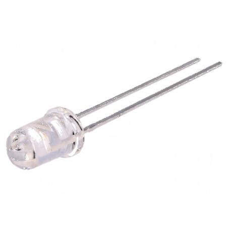 Emiţător IR 5mm 860-895nm, 875nm Transparent, 75mW, 17° THT pentru Aplicații Optice | Electronic-mag.ro | Componente Electronice