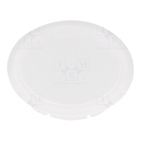 Lentilă Opal Alb Transparent pentru Buton RONTRON-R-JUWEL - Accesorii de Calitate Superioră | Electronic-mag.ro | Componente Electronice