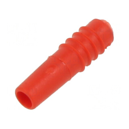 Protecție Mufă Roșie pentru Accesorii - Lungime Totală 12mm | Electronic-mag.ro | Componente Electronice