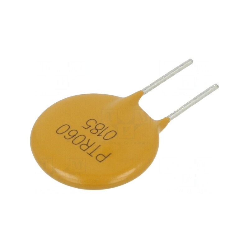 Siguranță Polimerică PTC 1,85A Imax 40A THT PTR060V - Pungă de Protecție pentru Circuit Electric | Electronic-mag.ro | Componente Electronice Siguranță Polimerică PTC 1,85A Imax 40A THT PTR060V - Pungă de Protecție pentru Circuit Electric | Electronic-mag.ro | Componente Electronice