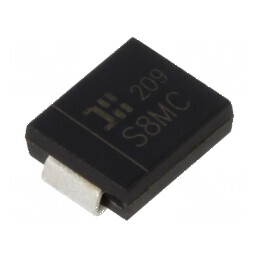 Diodă Redresoare SMD 1kV 8A SMC - Ufmax 0,985V, Ifsm 200A - Componentă Electronică Profesională | Electronic-mag.ro | Componente Electronice