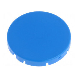 Lentilă Albastră Ø19,7mm pentru Buton RONTRON-R-JUWEL | Electronic-mag.ro | Componente Electronice