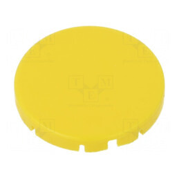 Lentilă galbenă Ø19,7mm pentru buton RONTRON-R-JUWEL | Electronic-mag.ro | Componente Electronice