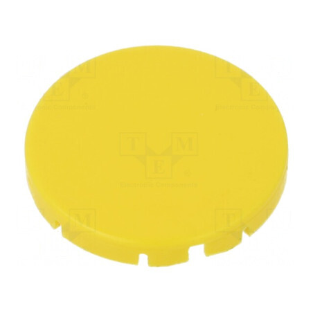 Lentilă galbenă Ø19,7mm pentru buton RONTRON-R-JUWEL | Electronic-mag.ro | Componente Electronice