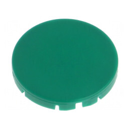 Lentilă Verde Ø19,7mm pentru Buton RONTRON-R-JUWEL | Electronic-mag.ro | Componente Electronice