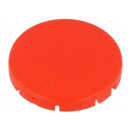 Lentilă roșie Ø19,7mm pentru buton RONTRON-R-JUWEL | Electronic-mag.ro | Componente Electronice