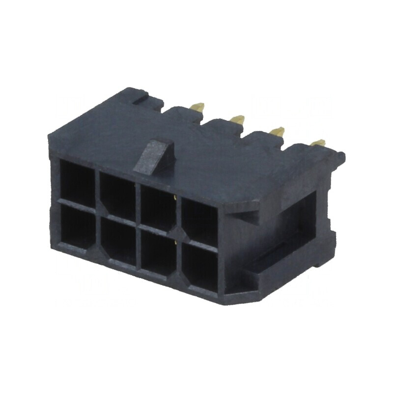 Conector cablu-placă soclu tată Minitek® Pwr 3.0, 8 pini, 3mm | Electronic-mag.ro | Componente Electronice Conector cablu-placă soclu tată Minitek® Pwr 3.0, 8 pini, 3mm | Electronic-mag.ro | Componente Electronice