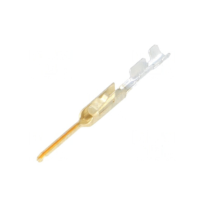 Pin tată aliaj cupru aurit 0,12-0,4mm² 26AWG-22AWG - Conector electric în vrac | Electronic-mag.ro | Componente Electronice Pin tată aliaj cupru aurit 0,12-0,4mm² 26AWG-22AWG - Conector electric în vrac | Electronic-mag.ro | Componente Electronice
