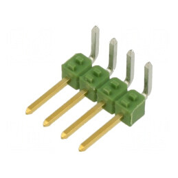 Conector AMPMODU MOD II TIP Tată cu 4 Pini THT - Şiruri Pini | Electronic-mag.ro | Componente Electronice