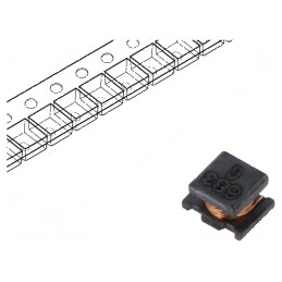 Inductor SMD 68uH 200mA 2,55Ω -40÷85°C ±10% 8200 pentru aplicații electronice | Electronic-mag.ro | Componente Electronice
