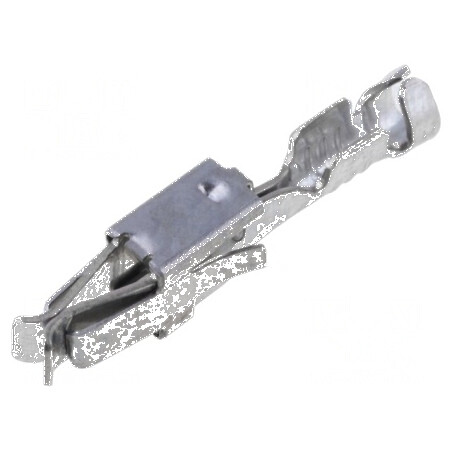 Pin mamă cupru cositorit 2,8x0,8mm pentru cabluri 0,5÷1mm2 20AWG÷17AWG JPT | Electronic-mag.ro | Componente Electronice