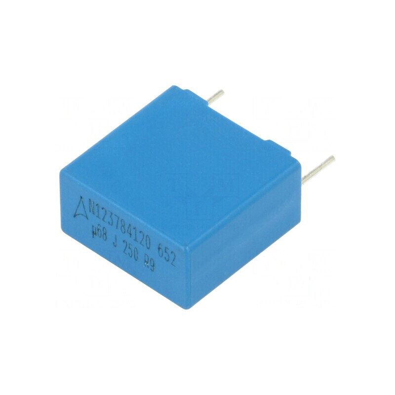 Condensator polipropilenă 680nF 9x17,5x18mm THT ±5% 15mm - Componentă electronică de înaltă performanță | Electronic-mag.ro | Componente Electronice
