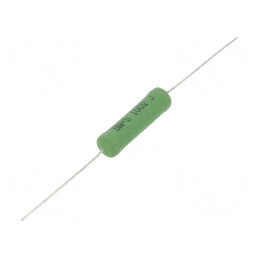 Rezistor bobinat THT 100Ω 8W ±5% Ø8,5x30mm 300ppm/°C axial pentru aplicații electronice profesionale | Electronic-mag.ro | Componente Electronice