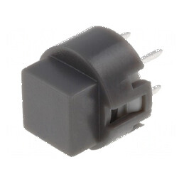 Comutator tastatură Poz: 2 SPST-NO 0,01A/35VDC gri THT 1,3N - Comutator profesional pentru aplicații electronice | Electronic-mag.ro | Componente Electronice
