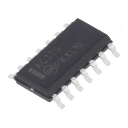 IC Digital OR Ch 4 IN 2 CMOS SMD SO14 2-6VDC -40 to 85°C Tub AC | Electronic-mag.ro | Componente Electronice