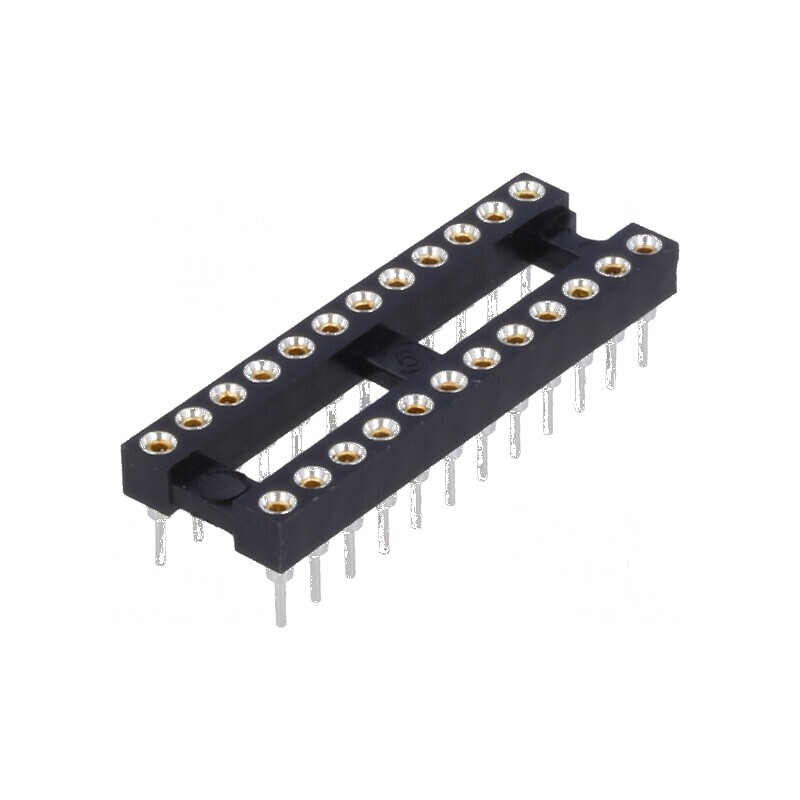 Soclu pentru Circuite Integrate DIP24, Raster 2,54mm, THT, Precizie Ridicată | Electronic-mag.ro | Componente Electronice Soclu pentru Circuite Integrate DIP24, Raster 2,54mm, THT, Precizie Ridicată | Electronic-mag.ro | Componente Electronice