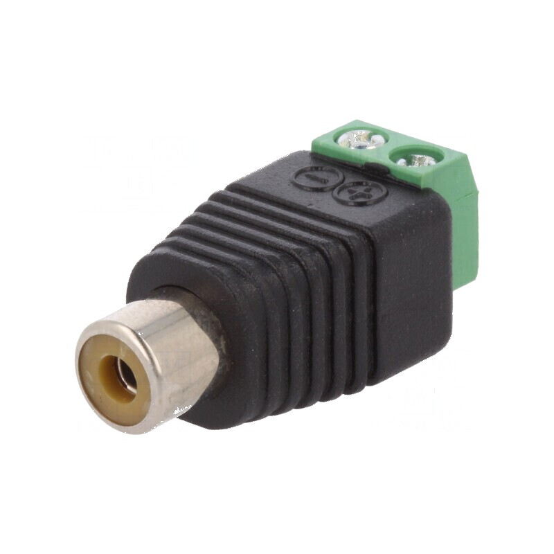 Adaptor Mono Regletă RCA Soclu PIN 2 - Conexiune Profesională | Electronic-mag.ro | Componente Electronice Adaptor Mono Regletă RCA Soclu PIN 2 - Conexiune Profesională | Electronic-mag.ro | Componente Electronice